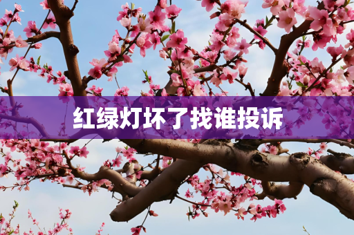 红绿灯坏了找谁投诉